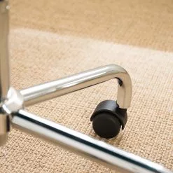 Mørteens Bürodrehstuhl Aledas - Webstoff Cors: Petrol - Chrom glänzend -Buromobel Verkaufe 1000277859 220524 033 DETAILS P000000001000277859