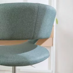 Mørteens Bürostuhl Buggio - Webstoff Cors: Mintgrau - Weiß -Buromobel Verkaufe 1000277873 220520 030 DETAILS P000000001000277873