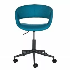 Mørteens Bürostuhl Buggio - Webstoff Cors: Petrol - Schwarz -Buromobel Verkaufe 1000277874 220505 030 DETAILS P000000001000277874