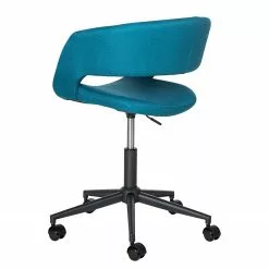 Mørteens Bürostuhl Buggio - Webstoff Cors: Petrol - Schwarz -Buromobel Verkaufe 1000277874 220505 040 DETAILS P000000001000277874