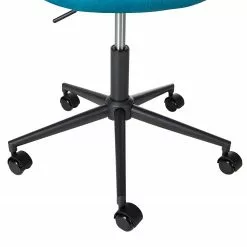 Mørteens Bürostuhl Buggio - Webstoff Cors: Petrol - Schwarz -Buromobel Verkaufe 1000277874 220505 070 DETAILS P000000001000277874