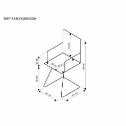 Loftscape Besucherstuhl Megan - Grün -Buromobel Verkaufe 1000278339 210715 11270800050 SKETCH DETAILS P000000001000278339 sketch