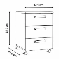 Red Living Rollcontainer Clifford - Altholz Dekor / Dunkelgrau 16 Red Living Rollcontainer Clifford - Altholz Dekor / Dunkelgrau -Buromobel Verkaufe 1000280660 210813 08153800038 SKETCH DETAILS P000000001000280660 sketch