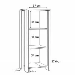 Regal Clifford - 47 x 115 cm -Buromobel Verkaufe 1000280661 210813 08153800047 SKETCH DETAILS P000000001000280661 sketch