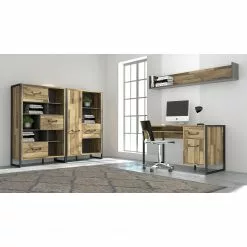 Red Living Regal Voru II - Eiche Stirling Dekor / Anthrazit 6 Red Living Regal Voru II - Eiche Stirling Dekor / Anthrazit -Buromobel Verkaufe 1000280668 210813 08154000074 MOOD DETAILS P000000001000280668 mood