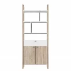 Norrwood Regal Holvik - Eiche Sonoma Dekor / Weiß 15 Norrwood Regal Holvik - Eiche Sonoma Dekor / Weiß -Buromobel Verkaufe 1000280674 210813 08154300117 DETAILS P000000001000280674