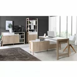 Norrwood Kommode Holvik - Eiche Sonoma Dekor / Weiß -Buromobel Verkaufe 1000280679 210813 08154500152 MOOD DETAILS P000000001000280679 mood