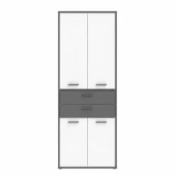 Fredriks Aktenschrank Kendrick VI - Weiß / Grau -Buromobel Verkaufe 1000280681 210813 08154600171 DETAILS P000000001000280681