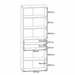 Fredriks Aktenschrank Kendrick VI - Weiß / Grau -Buromobel Verkaufe 1000280681 210813 08154700176 SKETCH DETAILS P000000001000280681 sketch