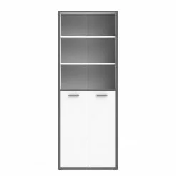 Fredriks Aktenschrank Kendrick II - Weiß / Grau -Buromobel Verkaufe 1000280693 210813 08155200267 DETAILS P000000001000280693