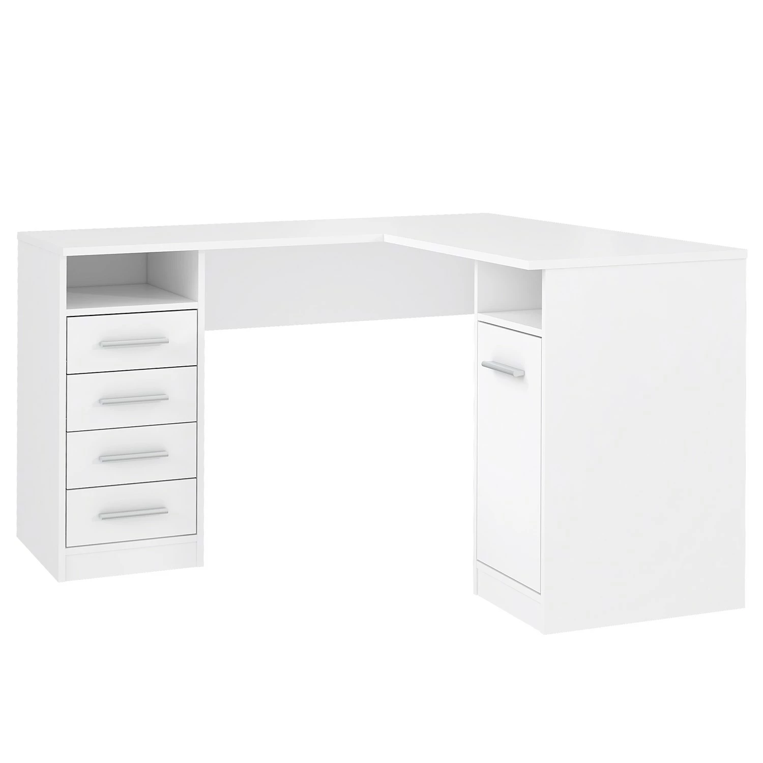 Fredriks Eckschreibtisch Nita - Weiß 3 Fredriks Eckschreibtisch Nita - Weiß