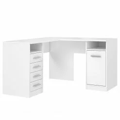 Fredriks Eckschreibtisch Nita - Weiß 14 Fredriks Eckschreibtisch Nita - Weiß -Buromobel Verkaufe 1000280704 210813 08155600338 DETAILS P000000001000280704