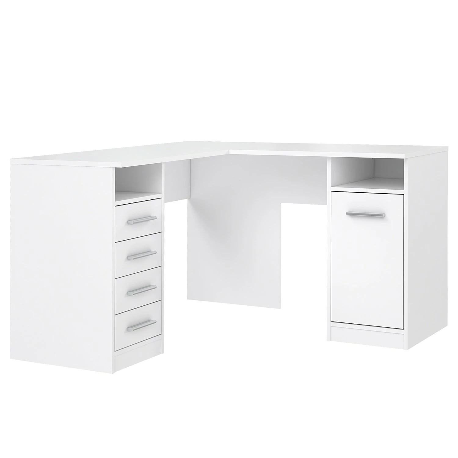 Fredriks Eckschreibtisch Nita - Weiß 5 Fredriks Eckschreibtisch Nita - Weiß – Bild 3