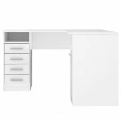 Fredriks Eckschreibtisch Nita - Weiß 15 Fredriks Eckschreibtisch Nita - Weiß -Buromobel Verkaufe 1000280704 210813 08155600339 DETAILS P000000001000280704