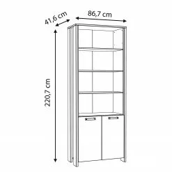Red Living Regal Clifford IV - Altholz Dekor / Dunkelgrau -Buromobel Verkaufe 1000280712 210813 08160000401 SKETCH DETAILS P000000001000280712 sketch