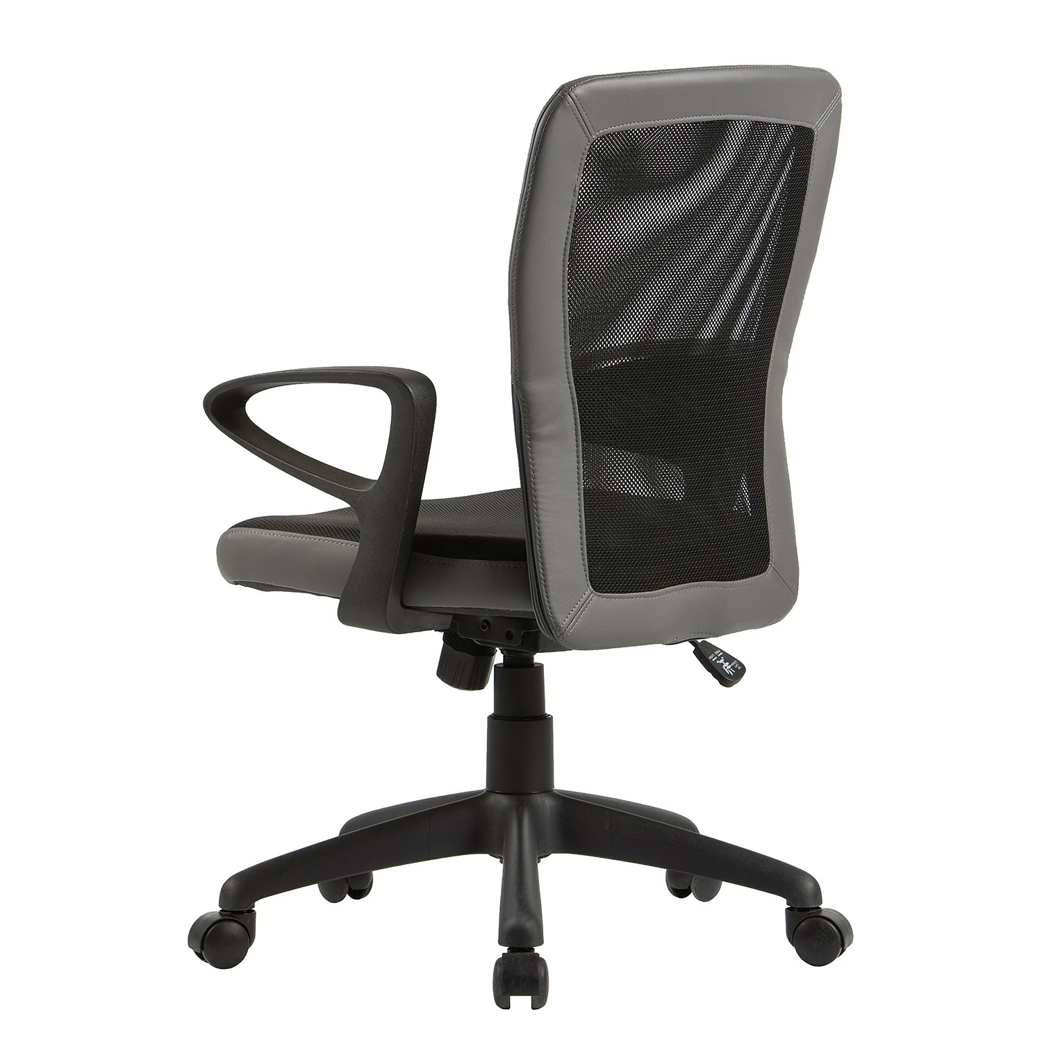 Fredriks Bürodrehstuhl Pialba - Kunstleder & Mesh / Kunststoff - Schwarz / Dunkelgrau 8 Fredriks Bürodrehstuhl Pialba - Kunstleder & Mesh / Kunststoff - Schwarz / Dunkelgrau – Bild 6