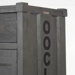 Wolf-Möbel Sideboard Container - Akazie Grau -Buromobel Verkaufe 1000281790 220616 037 DETAILS P000000001000281790