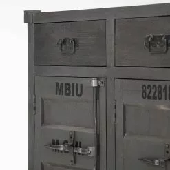 Wolf-Möbel Sideboard Container - Akazie Grau -Buromobel Verkaufe 1000281790 220616 040 DETAILS P000000001000281790