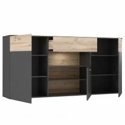 Loftscape Sideboard Corey - Inkl. Beleuchtung - Eiche Dekor / Grau 16 Loftscape Sideboard Corey - Inkl. Beleuchtung - Eiche Dekor / Grau -Buromobel Verkaufe 1000282740 211109 14435000089 DETAILS P000000001000282740