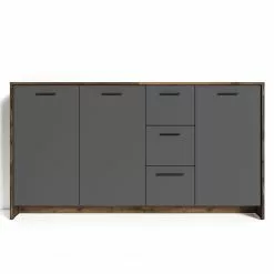Fredriks Sideboard Edgeworth - Altholz Dekor / Anthrazit -Buromobel Verkaufe 1000283869 210805 14244600353 DETAILS P000000001000283869