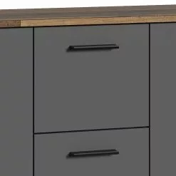 Fredriks Sideboard Edgeworth - Altholz Dekor / Anthrazit -Buromobel Verkaufe 1000283869 210805 14244600356 DETAILS P000000001000283869