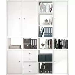 Fredriks Aktenschrank-Kombination Emporio II - Lack Weiß -Buromobel Verkaufe 1000284212 211012 16544500043 DETAILS P000000001000284212