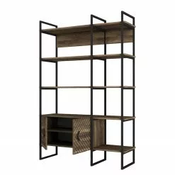 Red Living Regal Sumatra Sun - Metall - Walnuss Dekor / Schwarz -Buromobel Verkaufe 1000284387 210809 06091300162 DETAILS P000000001000284387