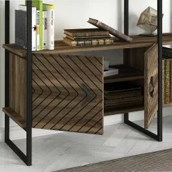 Red Living Regal Sumatra Sun - Metall - Walnuss Dekor / Schwarz -Buromobel Verkaufe 1000284387 210809 06091300163 DETAILS P000000001000284387