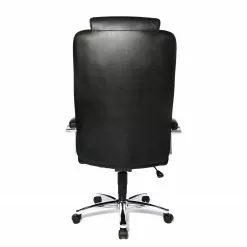 Topstar Chefsessel Soft Lux - Kunstleder / Stahl - Schwarz / Chrom -Buromobel Verkaufe 1000285190 210907 15264700007 DETAILS P000000001000285190
