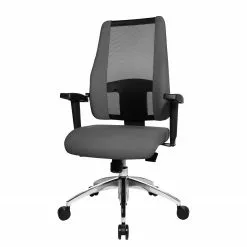 Topstar Bürodrehstuhl Air Synchro - Lichtgrau