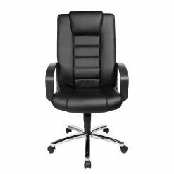 Topstar Chefsessel Comfort Point 10 - Kunstleder / Stahl - Schwarz / Chrom -Buromobel Verkaufe 1000285201 210907 15264900057 DETAILS P000000001000285201