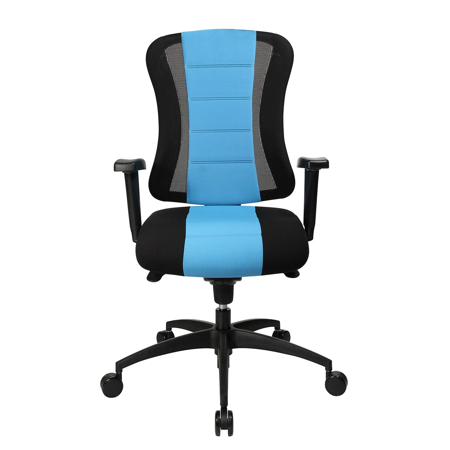 Topstar Bürodrehstuhl Soft Point Syncro - Blau 4 Topstar Bürodrehstuhl Soft Point Syncro - Blau – Bild 2