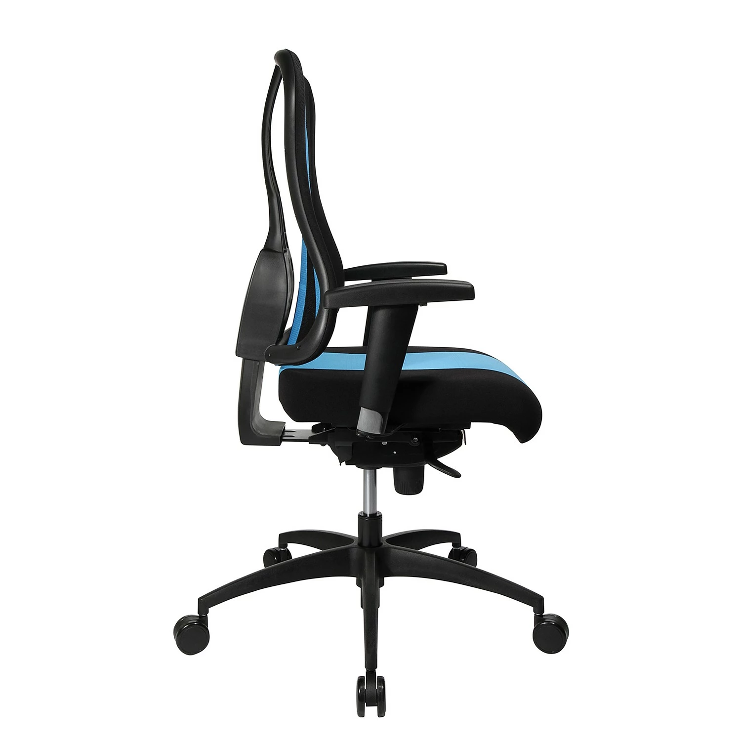 Topstar Bürodrehstuhl Soft Point Syncro - Blau 6 Topstar Bürodrehstuhl Soft Point Syncro - Blau – Bild 4