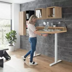 Furnitive Schreibtisch Unieux VII - (Höhenverstellbar) - Weiß -Buromobel Verkaufe 1000285452 210824 14092300065 MOOD DETAILS P000000001000285452 mood