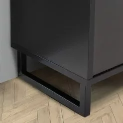 Loftscape Sideboard Mazzo - Schwarz / Eiche Artisan Dekor -Buromobel Verkaufe 1000285799 210819 12212500048 DETAILS P000000001000285799