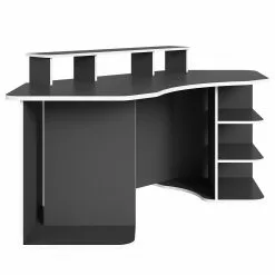 Furnitive Eckschreibtisch Crosswoods I - Anthrazit / Weiß -Buromobel Verkaufe 1000288195 210827 12165000004 DETAILS P000000001000288195