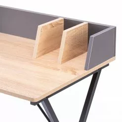 FLHF Schreibtisch Larm - Eiche Dekor / Schwarz -Buromobel Verkaufe 1000289001 210902 09120000153 DETAILS P000000001000289001