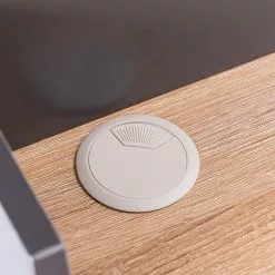 FLHF Schreibtisch Larm - Eiche Dekor / Schwarz -Buromobel Verkaufe 1000289001 210902 09120000155 DETAILS P000000001000289001