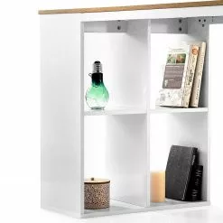 FLHF Schreibtisch Arsen - Eiche Dekor / Weiß -Buromobel Verkaufe 1000289003 220204 16190800060 DETAILS P000000001000289003