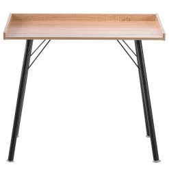 FLHF Schreibtisch Fey - Eiche Dekor / Schwarz -Buromobel Verkaufe 1000289009 210902 09120300219 DETAILS P000000001000289009