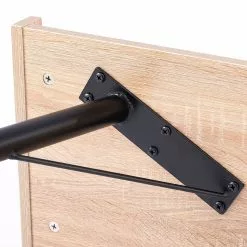 FLHF Schreibtisch Fey - Eiche Dekor / Schwarz -Buromobel Verkaufe 1000289009 210902 09120300222 DETAILS P000000001000289009