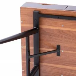 FLHF Schreibtisch Aryn - Anthrazit / Walnuss 21 FLHF Schreibtisch Aryn - Anthrazit / Walnuss -Buromobel Verkaufe 1000289011 210902 09120300244 DETAILS P000000001000289011