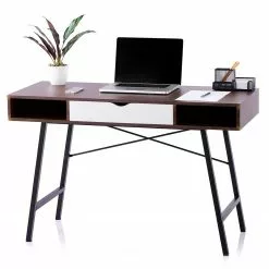 FLHF Schreibtisch Kayl - Ahorn Dekor Dunkel -Buromobel Verkaufe 1000289012 210902 09120400252 DETAILS P000000001000289012