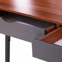 FLHF Schreibtisch Olm - Walnuss Dekor -Buromobel Verkaufe 1000289025 210902 09120700328 DETAILS P000000001000289025