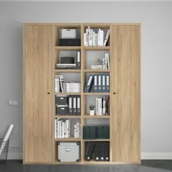 Fredriks Aktenschrank-Kombination Emporio VIII - Eiche Sonoma Dekor -Buromobel Verkaufe 1000289386 210914 13473700135 MOOD DETAILS P000000001000289386 mood