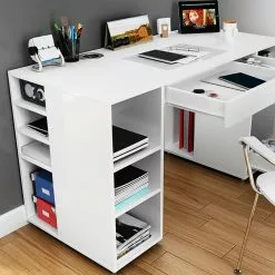 Fredriks Schreibtisch Dibond - Weiß -Buromobel Verkaufe 1000289477 210908 14360600008 DETAILS P000000001000289477