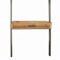 Ars manufacti Wandschreibtisch Tamati - Pinie massiv / Edelstahl - Pinie / Schwarz -Buromobel Verkaufe 1000291189 220610 060 DETAILS P000000001000291189