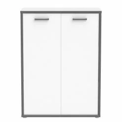 Fredriks Büroset Kendrick I (7-teilig) - Weiß / Grau -Buromobel Verkaufe 1000292008 211006 14100900215 DETAILS P000000001000292008