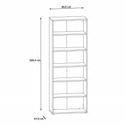 Fredriks Büroset Kendrick I (7-teilig) - Weiß / Grau -Buromobel Verkaufe 1000292008 211006 14101100685 SKETCH DETAILS P000000001000292008 sketch