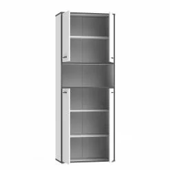 Fredriks Büroset Kendrick II (7-teilig) - Weiß / Grau -Buromobel Verkaufe 1000292009 211006 14100900188 DETAILS P000000001000292009